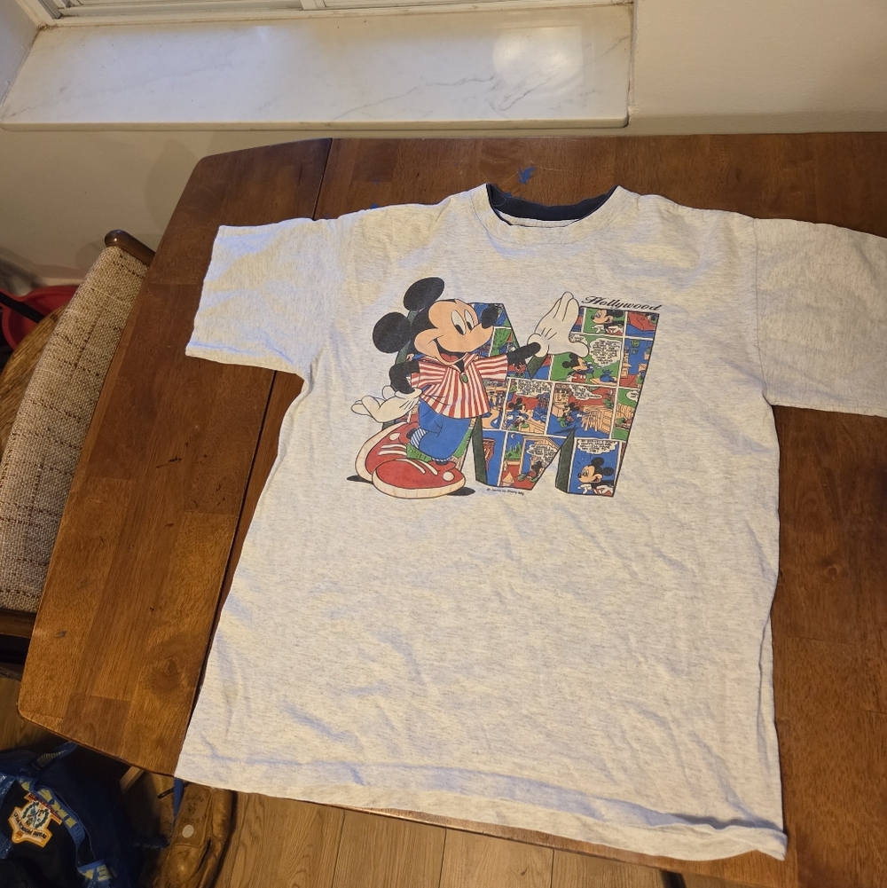 Sherrys Best Disney Shirt Mickey Mouse Retro Comic Hollywood mens large
